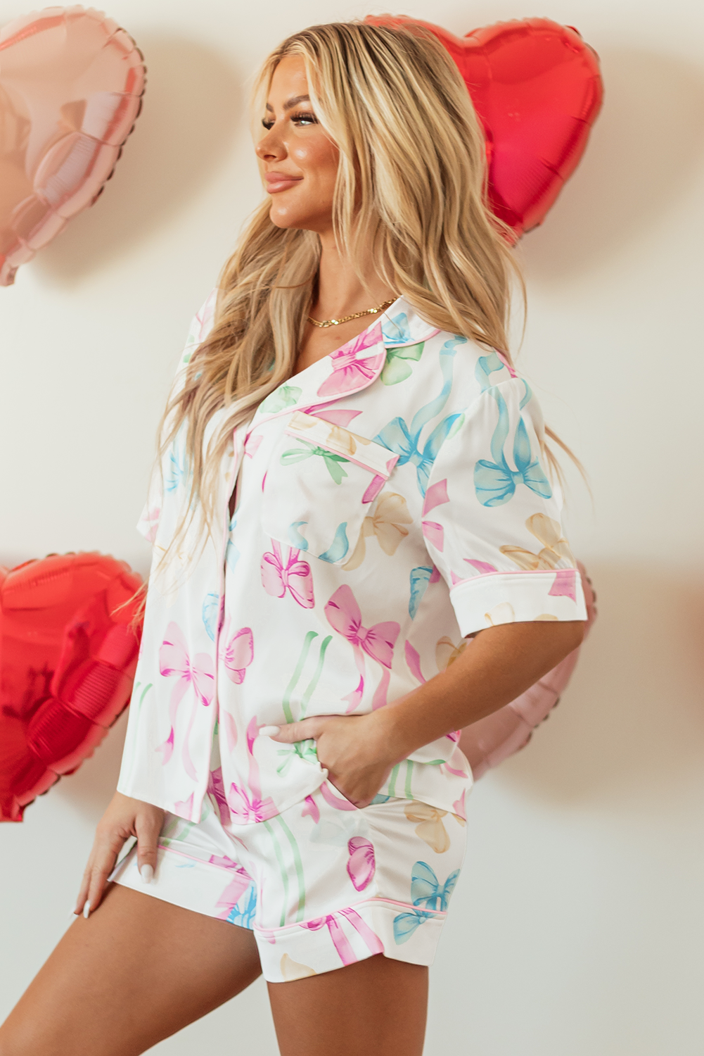 Dreamy Bows Pajama Set