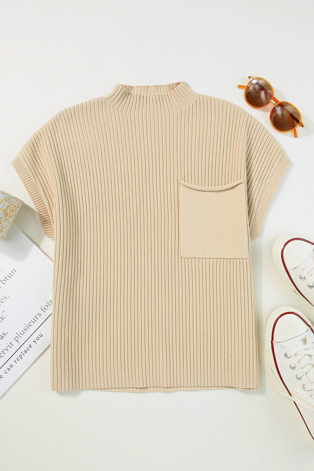 Modern Muse Short Sleeve Sweater