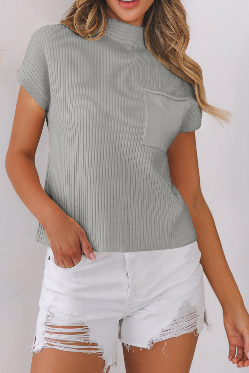 Modern Muse Short Sleeve Sweater