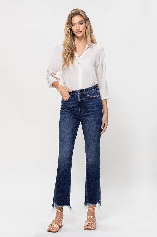 High Rise Kick Flare Jeans