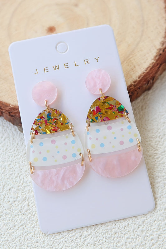 Easter Egg Drop Earrings