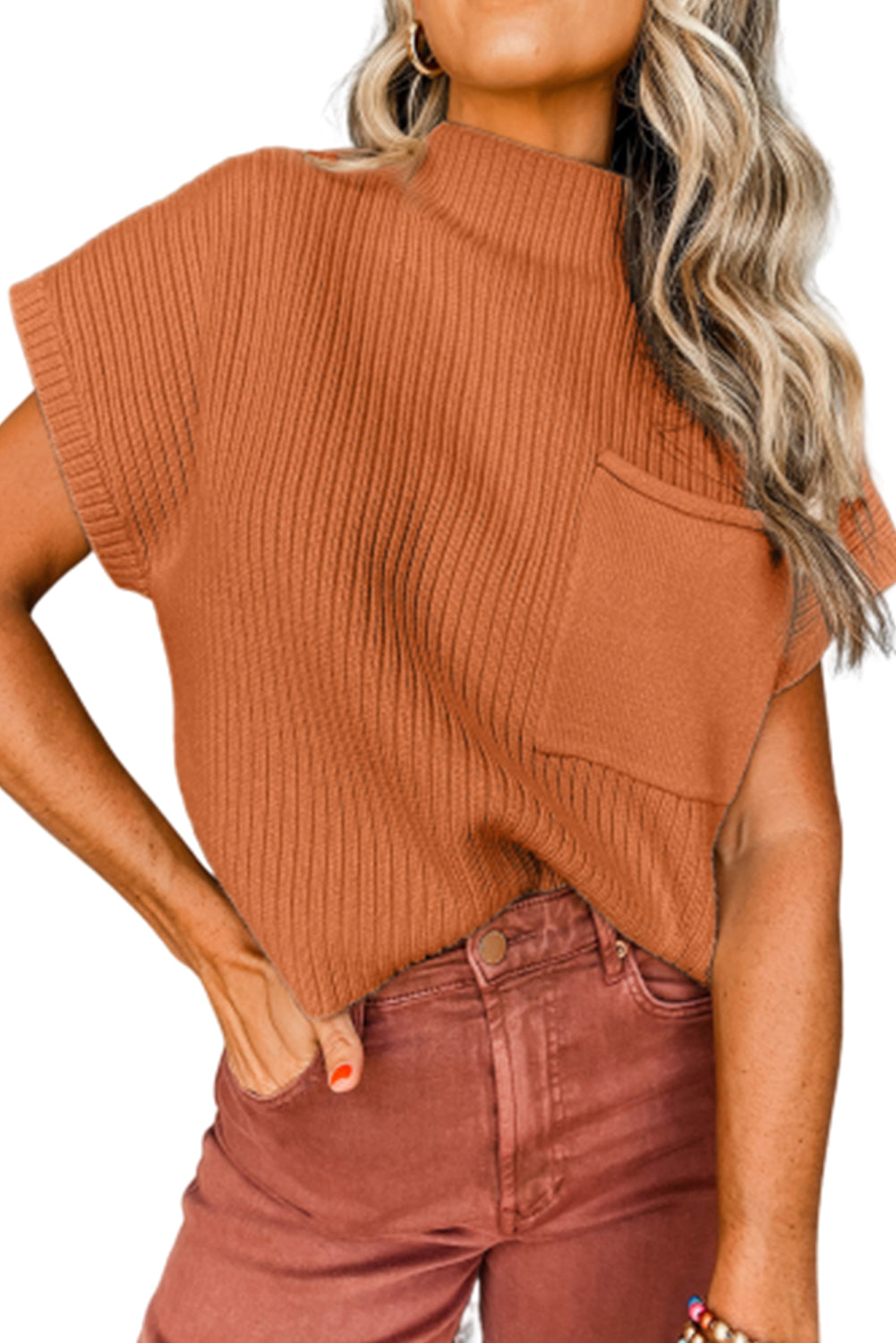 Modern Muse Short Sleeve Sweater