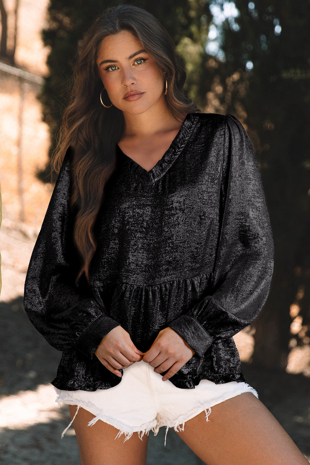 Luxe Luster Blouse