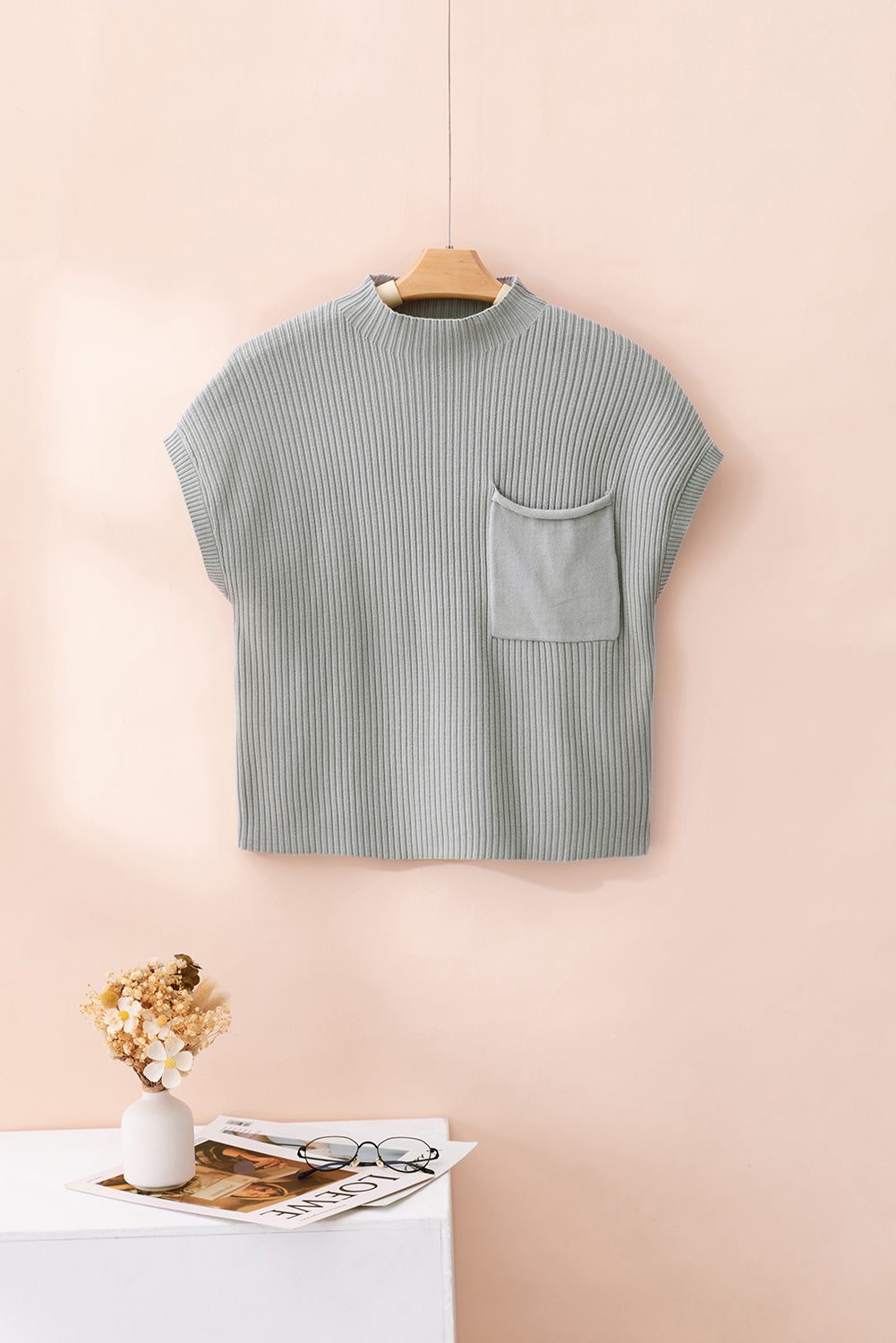 Modern Muse Short Sleeve Sweater