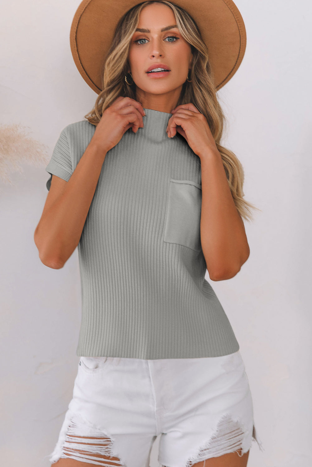 Modern Muse Short Sleeve Sweater