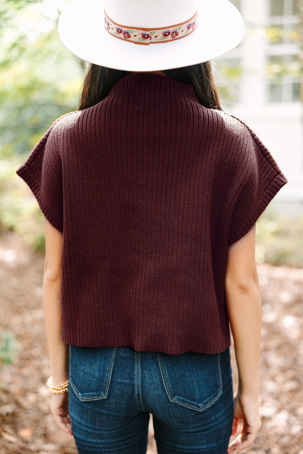 Modern Muse Short Sleeve Sweater