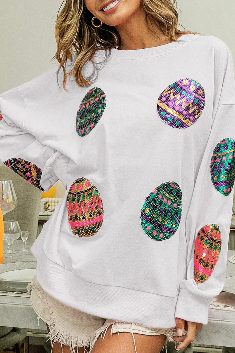 Golden Egg Glow Sweatshirt