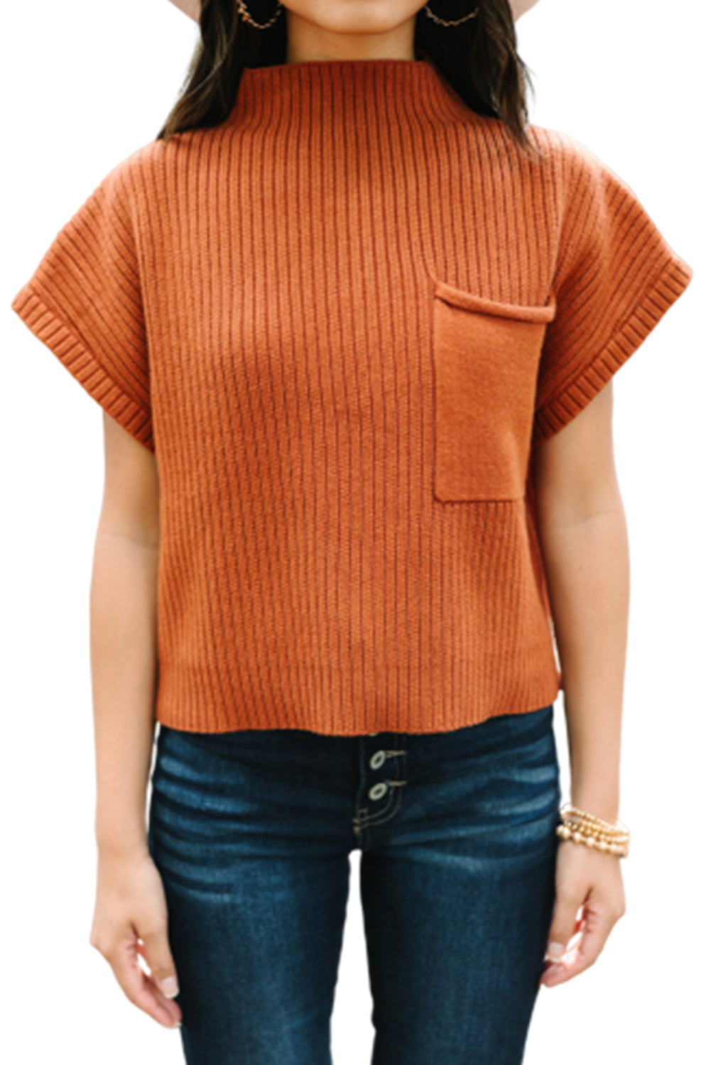 Modern Muse Short Sleeve Sweater