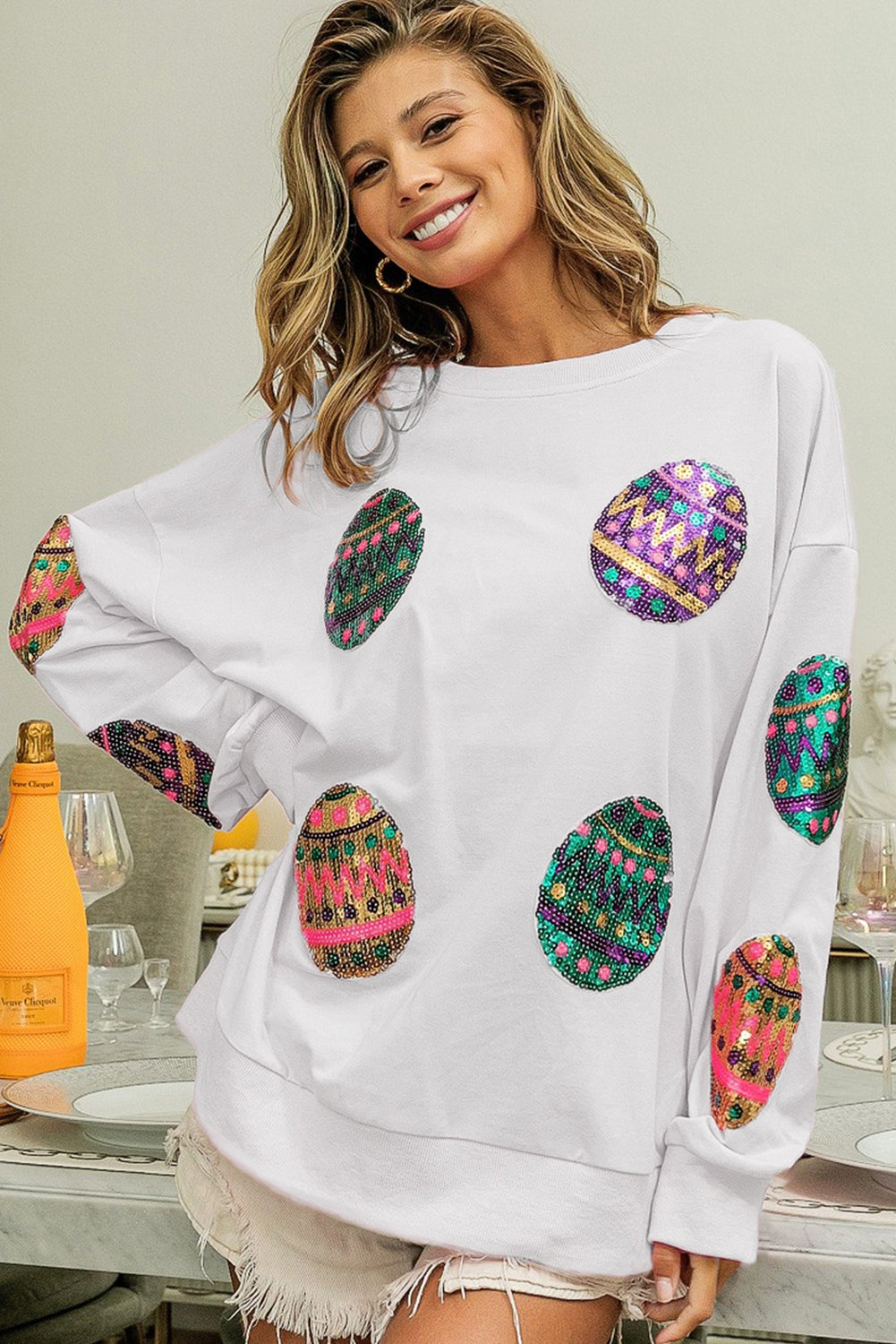 Golden Egg Glow Sweatshirt