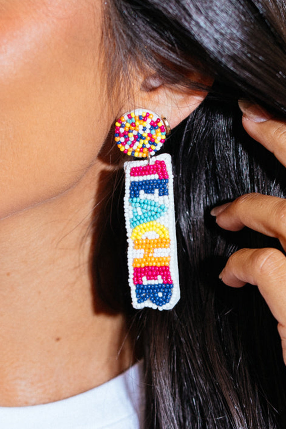 Teacher Beaded Earrings