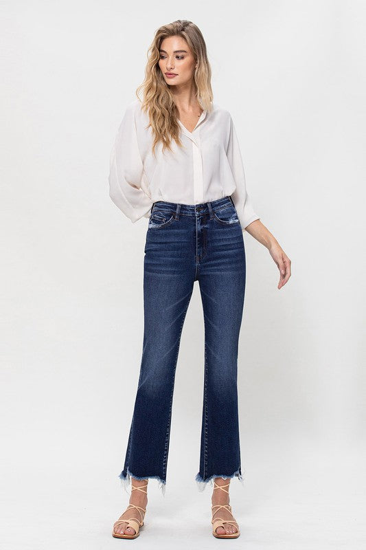 High Rise Kick Flare Jeans