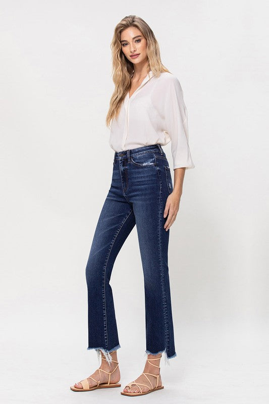 High Rise Kick Flare Jeans