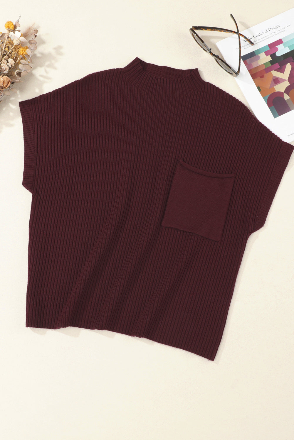 Modern Muse Short Sleeve Sweater