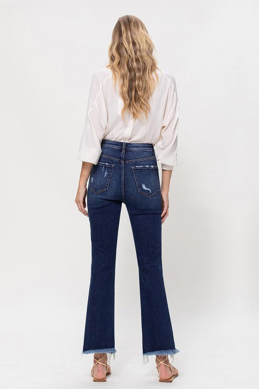 High Rise Kick Flare Jeans