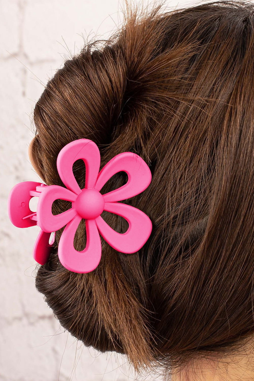 Rose Flower Claw Clip