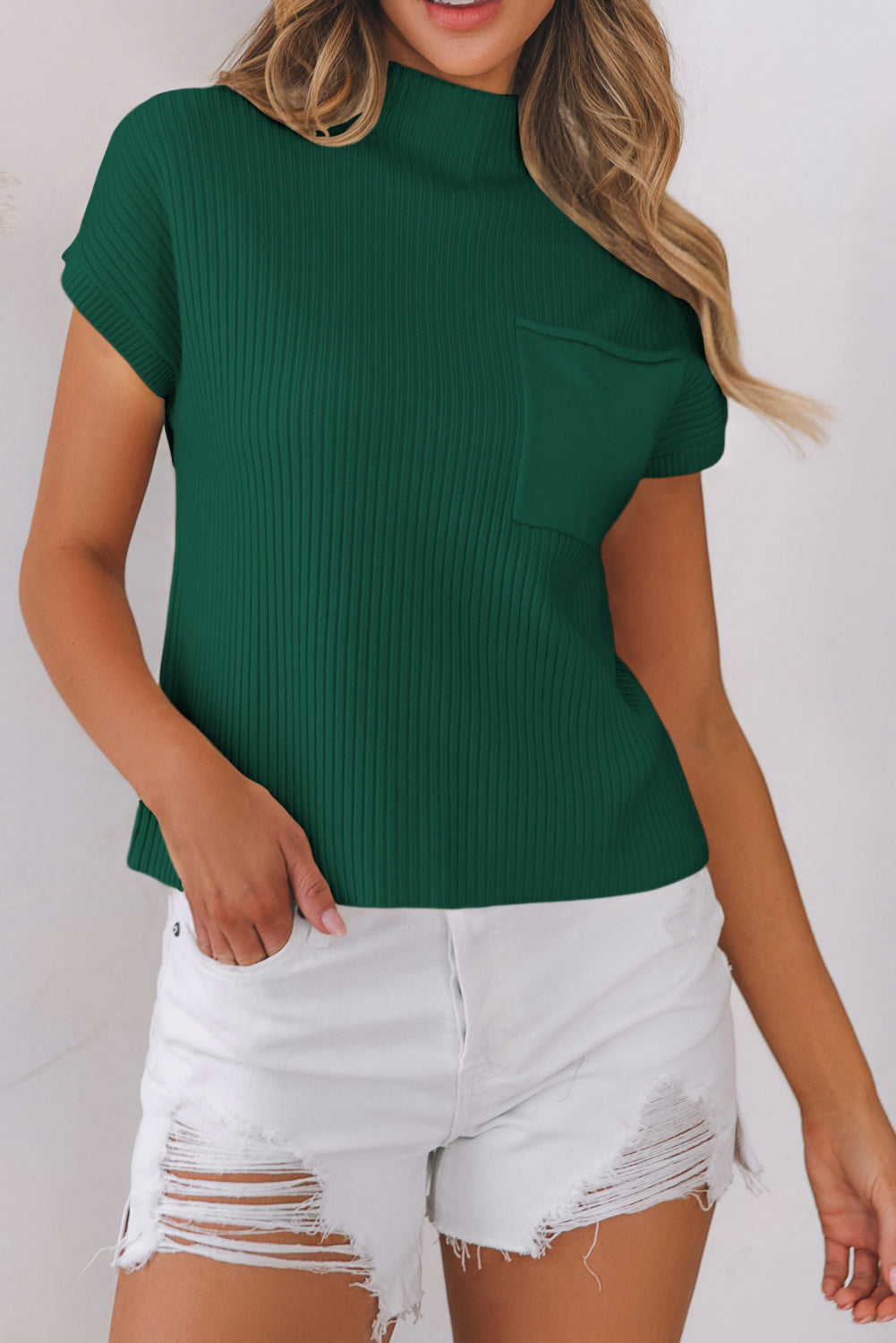 Modern Muse Short Sleeve Sweater