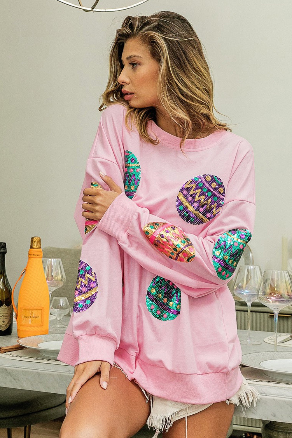 Golden Egg Glow Sweatshirt