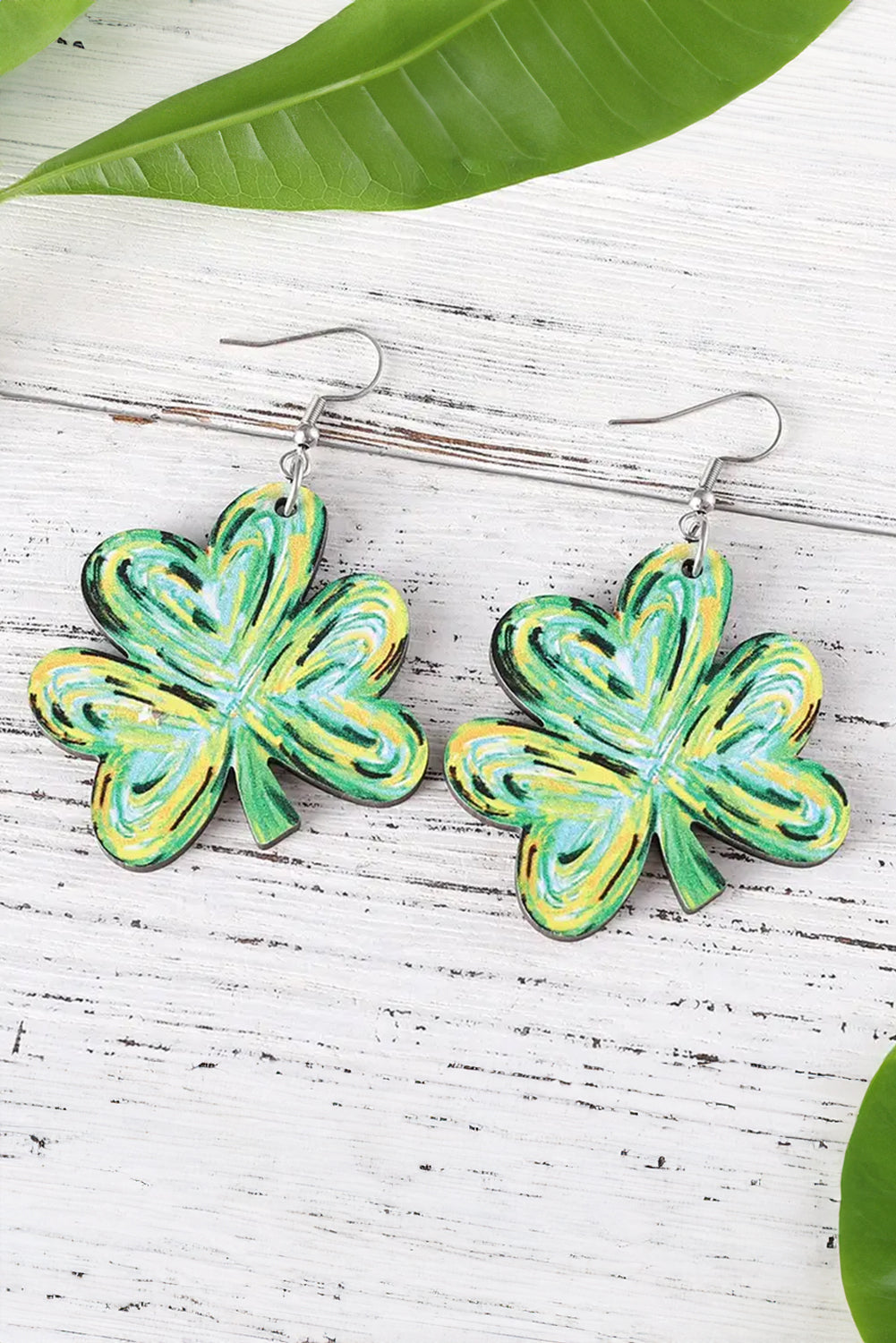 Shamrock Drop Earrings