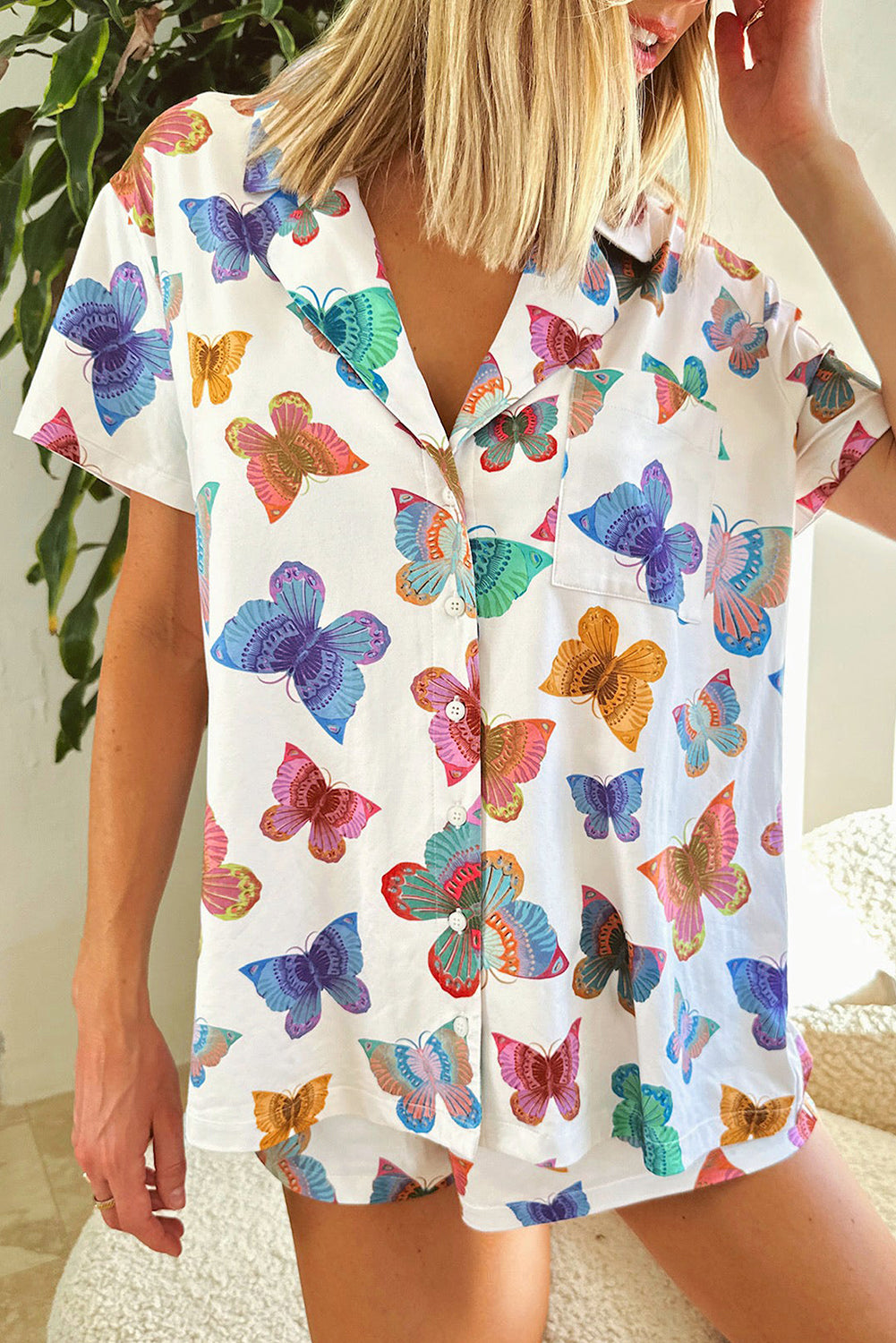 Fluttering Dreams Pajamas Set