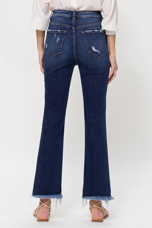 High Rise Kick Flare Jeans