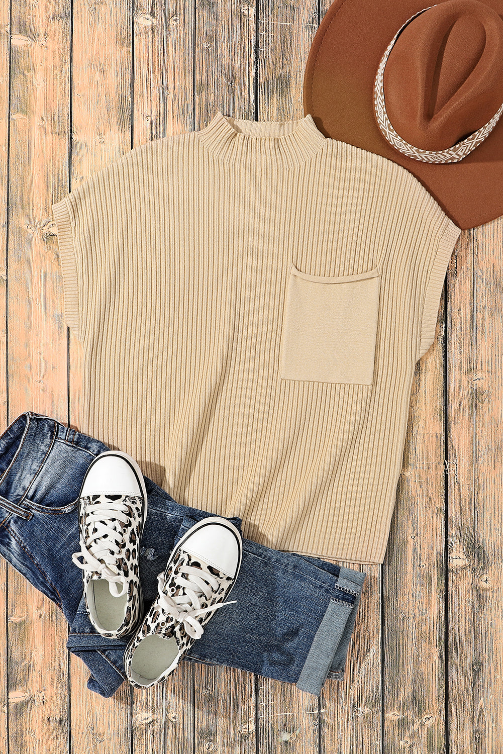 Modern Muse Short Sleeve Sweater